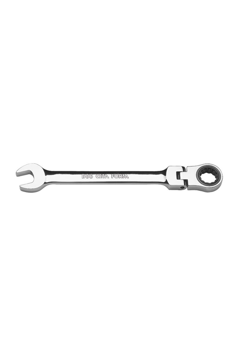Ceta Form B06-08 C-gear Cırcırlı Kombine Anahtar (Mafsallı) - 8 Mm