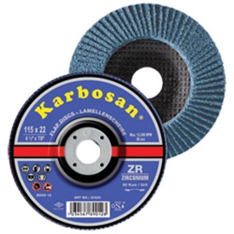 Karbosan  983465 Prmiumline Flap Disk ZR 115x80