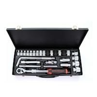 WorldForce 11350 Lokma Takımı 26 Parça S-Ultra 1/2'' Uzatmalı Cırcır