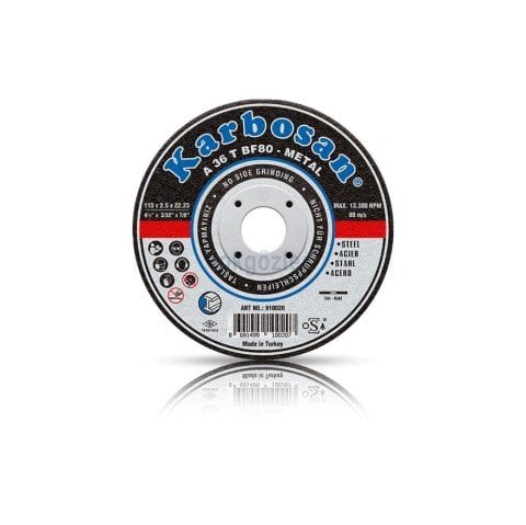 Karbosan 910920 Metal Standart Kesme Diski 125x3.0x22.23 Mm