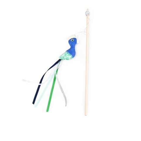 Zampa Peluş Kuş Kedi Oltası  40 Cm